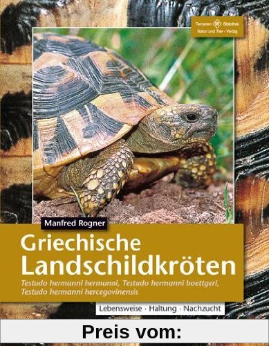 Griechische Landschildkröten: (Testudo hemanni hermanni, T. h. boettergi, T. h. hervegovinensis). Verbreitung, Lebensräume, Haltung und Vermehrung